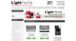 Desktop Screenshot of lightparts.com